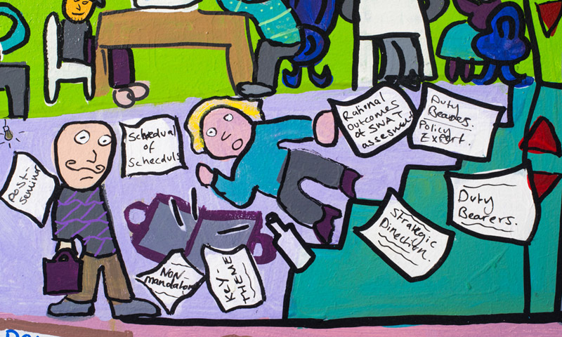 Children in a classroom