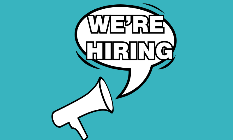 We're hiring!