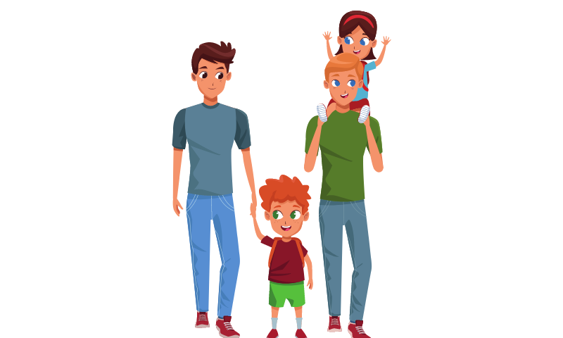 family holding hands 