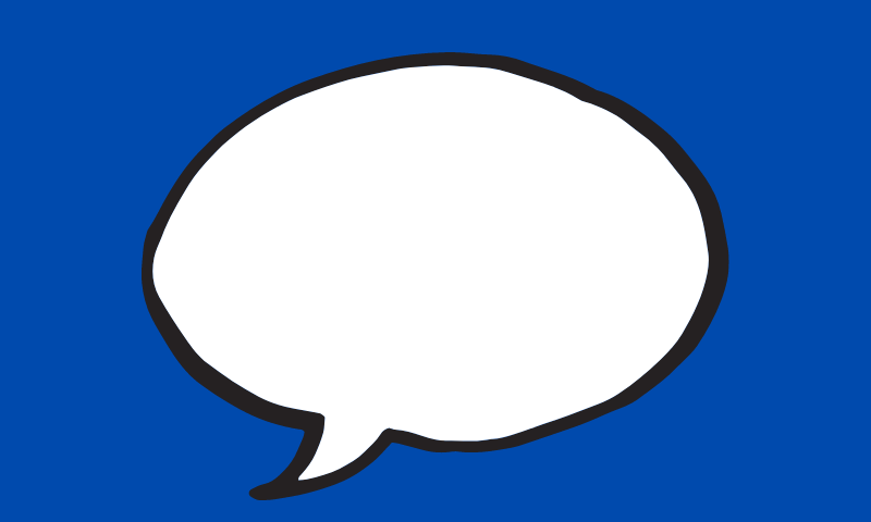 speech bubble