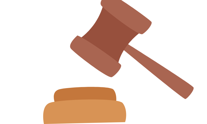 judge's gavel animation
