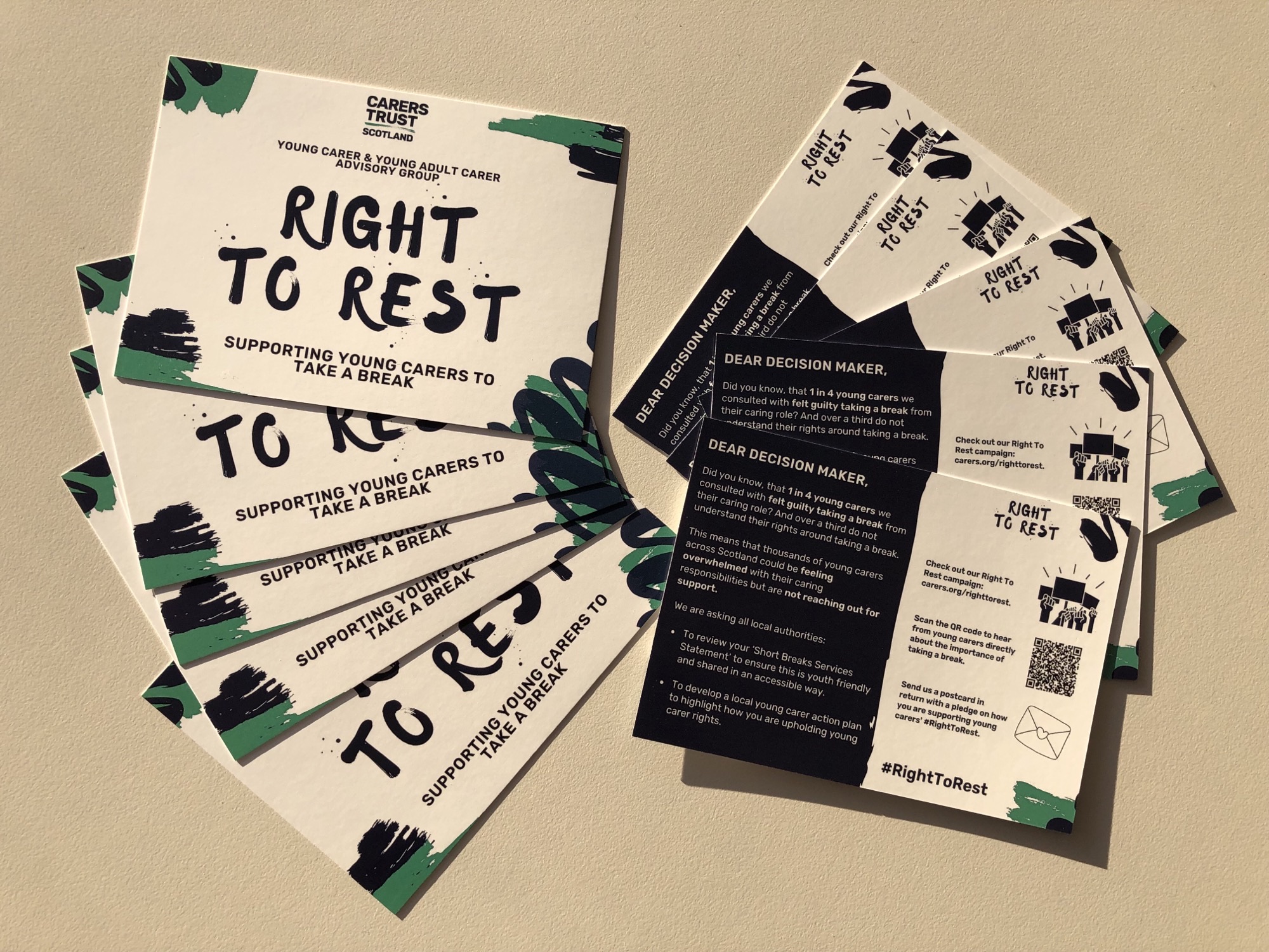 'Right to rest' flyers